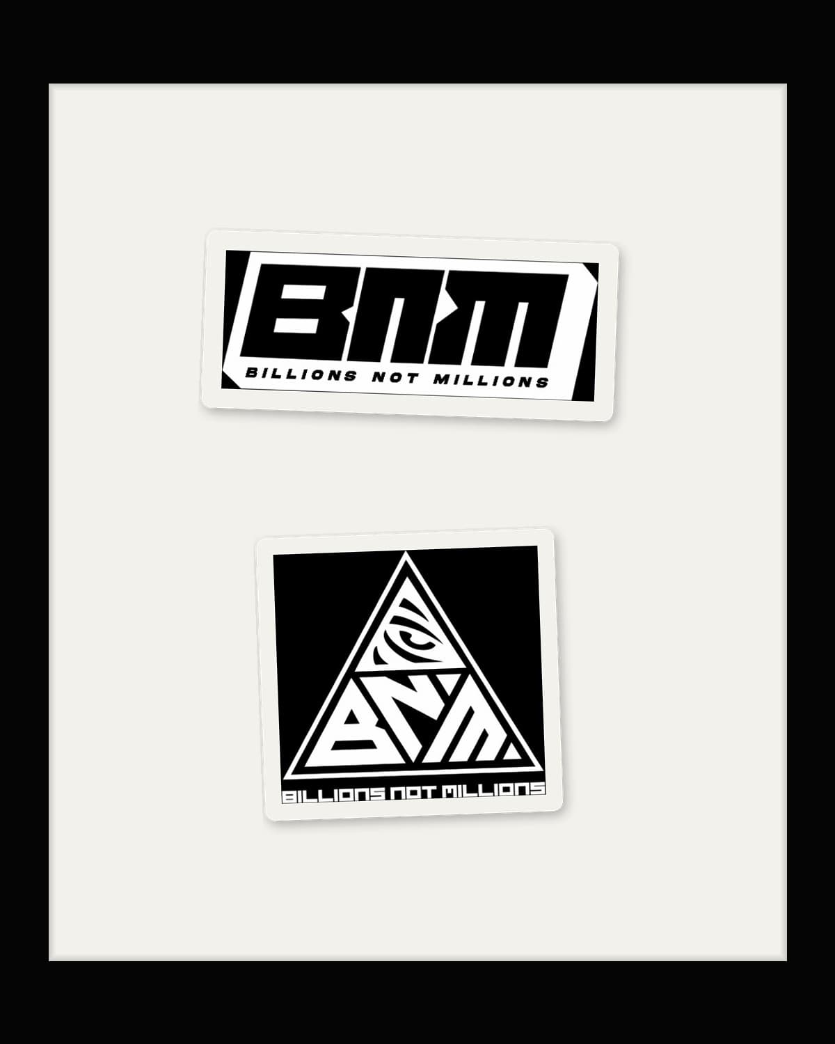 BNM Logo Sticker Set